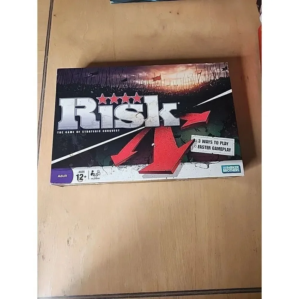 RISK 2008 Board Game Updated Hasbro 100% Complete